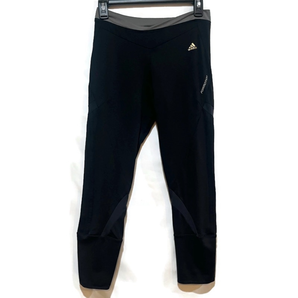 ADIDAS OWN THE RUN Women’s 3/4 Black Split Hem leggings